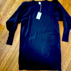 Navy Sweater Dress -NWT - L